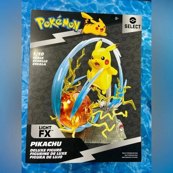 Pokémon 1/10 Scale Pikachu  Light FX Collector’s 13” Statue - BNIB - Very Epic - Picture 11 of 13